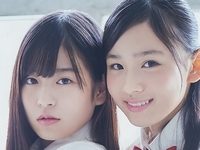 HKT48荒巻美咲と月足天音の女子校生制服画像