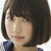 霜月めあの紺色ハイソックスなセーラー服画像