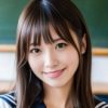 電子書籍から生まれた空想制服AI美少女がAVデビュー