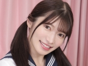 十束るう 紺色ハイソックスなセーラー服画像